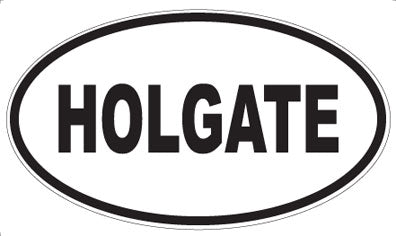 HOLGATE - Oval Magnet