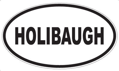 HOLIBAUGH - Oval Magnet