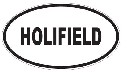 HOLIFIELD - Oval Magnet