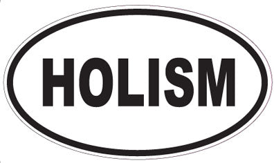 HOLISM - Oval Sticker