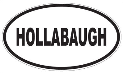 HOLLABAUGH - Oval Magnet