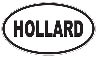 HOLLARD - Oval Magnet