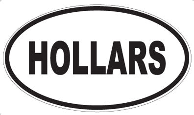 HOLLARS - Oval Magnet