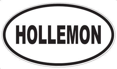 HOLLEMON - Oval Magnet