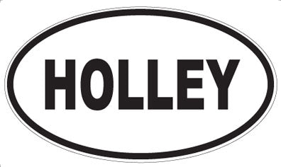 HOLLEY - Oval Magnet