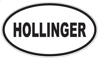 HOLLINGER - Oval Magnet