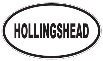 HOLLINGSHEAD - Oval Magnet