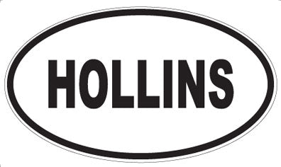 HOLLINS - Oval Magnet