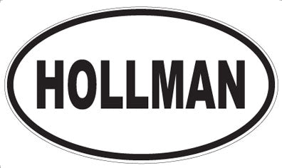 HOLLMAN - Oval Magnet