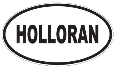 HOLLORAN - Oval Magnet