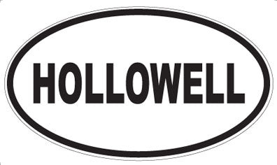 HOLLOWELL - Oval Magnet