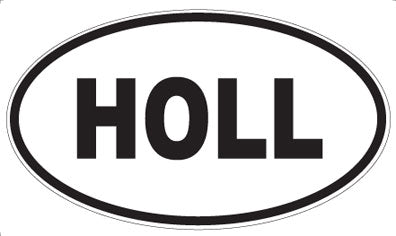 HOLL - Oval Magnet
