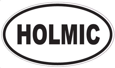 HOLMIC - Oval Sticker
