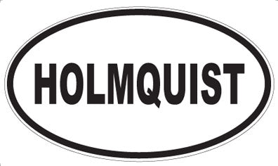 HOLMQUIST - Oval Magnet