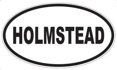 HOLMSTEAD - Oval Magnet