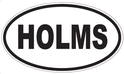 HOLMS - Oval Magnet