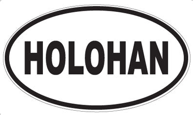 HOLOHAN - Oval Magnet