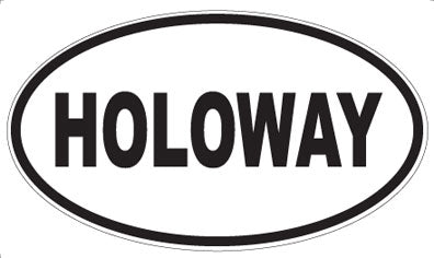 HOLOWAY - Oval Magnet