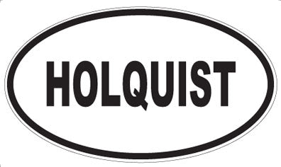 HOLQUIST - Oval Magnet
