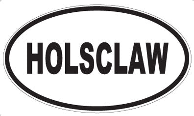 HOLSCLAW - Oval Magnet