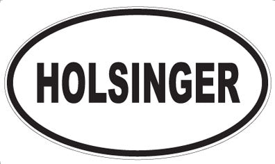 HOLSINGER - Oval Magnet