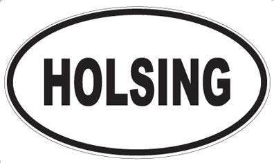 HOLSING - Oval Magnet