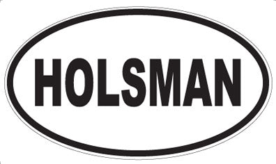 HOLSMAN - Oval Magnet