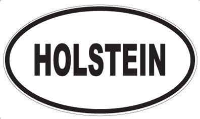 HOLSTEIN - Oval Magnet