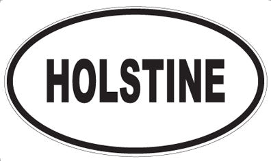 HOLSTINE - Oval Magnet