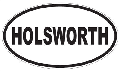 HOLSWORTH - Oval Magnet