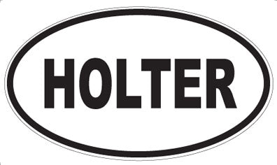 HOLTER - Oval Magnet