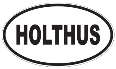 HOLTHUS - Oval Magnet
