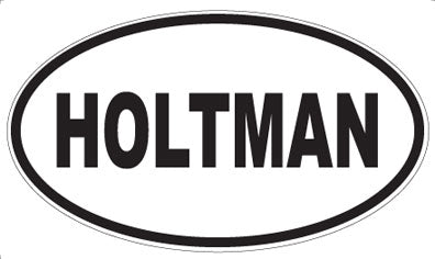 HOLTMAN - Oval Magnet