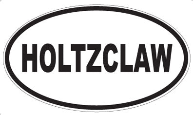 HOLTZCLAW - Oval Magnet