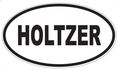 HOLTZER - Oval Magnet