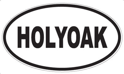 HOLYOAK - Oval Magnet