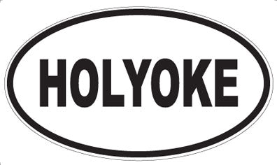 HOLYOKE - Oval Magnet