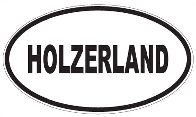 HOLZERLAND - Oval Magnet