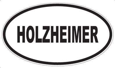 HOLZHEIMER - Oval Magnet