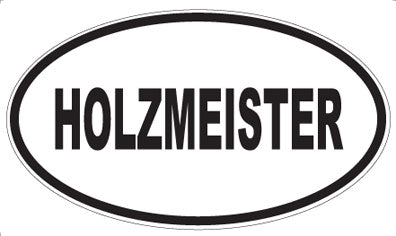 HOLZMEISTER - Oval Sticker
