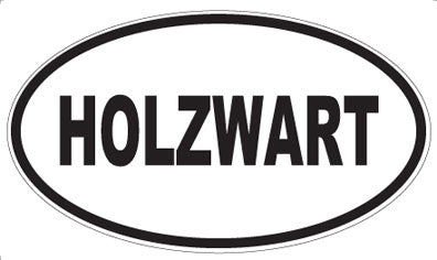 HOLZWART - Oval Magnet