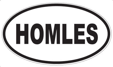 HOMLES - Oval Magnet