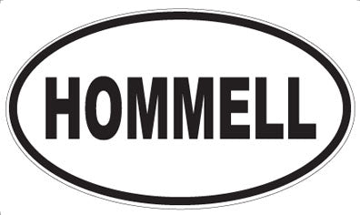 HOMMELL - Oval Magnet