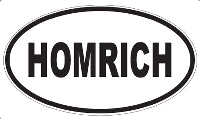 HOMRICH - Oval Magnet