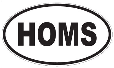 HOMS - Oval Magnet