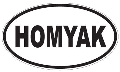 HOMYAK - Oval Magnet