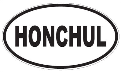 HONCHUL - Oval Magnet
