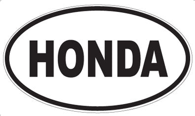 HONDA - Oval Magnet