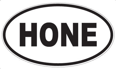 HONE - Oval Magnet