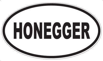 HONEGGER - Oval Magnet